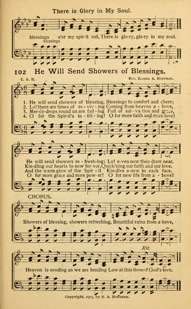 Songs of Matchless Love: for evangelistic services, devotional meetings and Sunday schools page 95