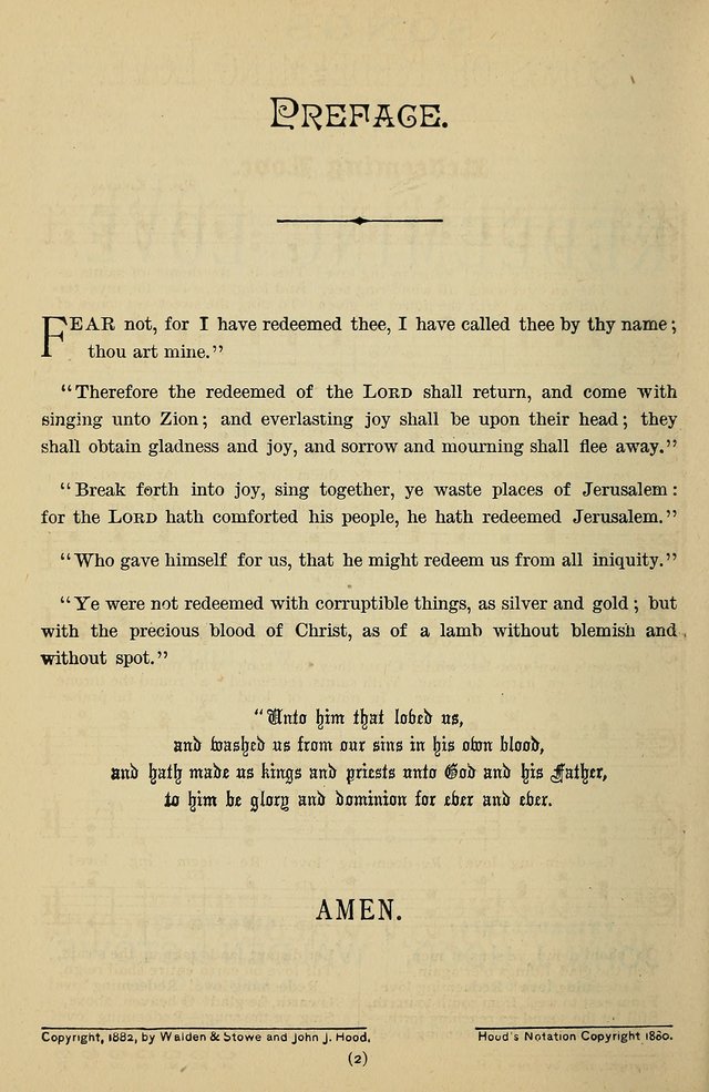 Songs of the New Life: with Songs of Redeeming Love Combined: for use in gospel meetings, etc. page 114