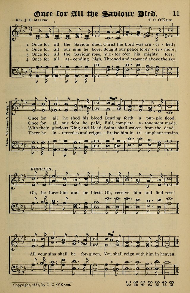 Songs of the New Life: with Songs of Redeeming Love Combined: for use in gospel meetings, etc. page 123