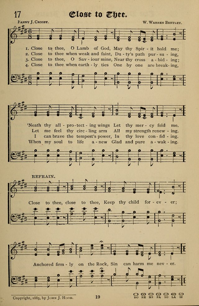 Songs of the New Life: with Songs of Redeeming Love Combined: for use in gospel meetings, etc. page 19