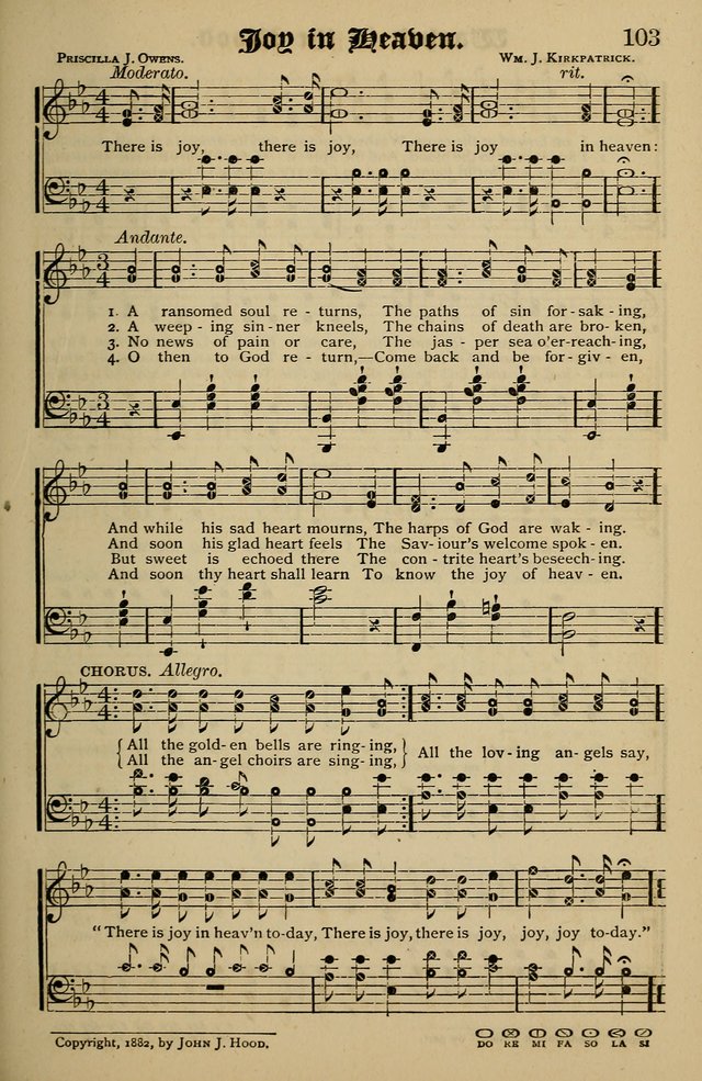 Songs of the New Life: with Songs of Redeeming Love Combined: for use in gospel meetings, etc. page 215