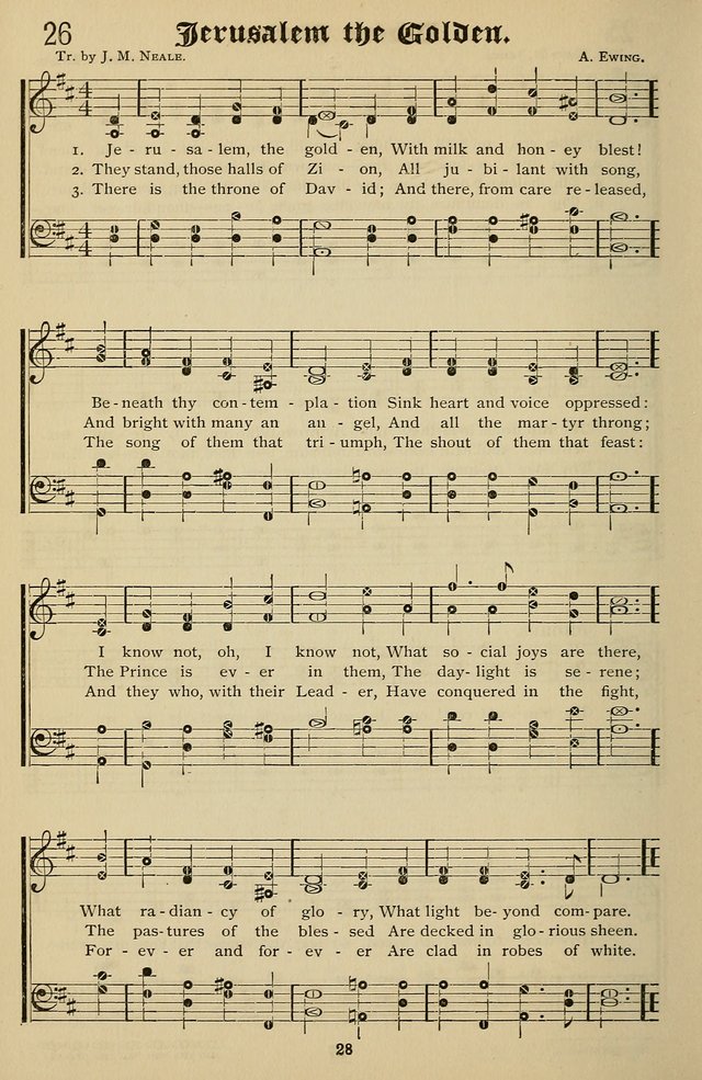 Songs of the New Life: with Songs of Redeeming Love Combined: for use in gospel meetings, etc. page 28