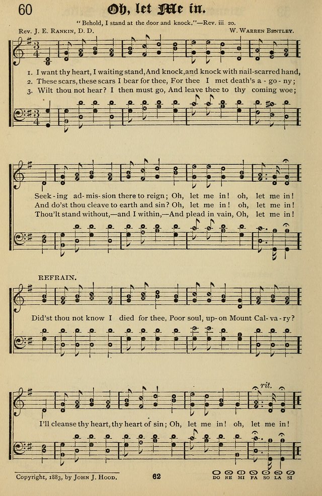 Songs of the New Life: with Songs of Redeeming Love Combined: for use in gospel meetings, etc. page 62