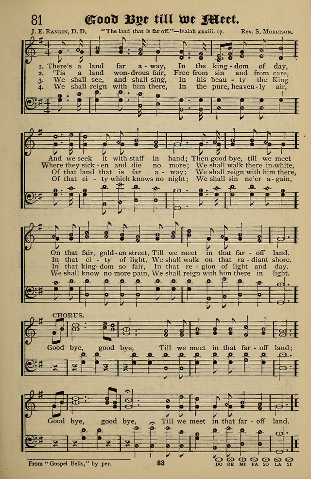 Songs of the New Life: with Songs of Redeeming Love Combined: for use in gospel meetings, etc. page 83