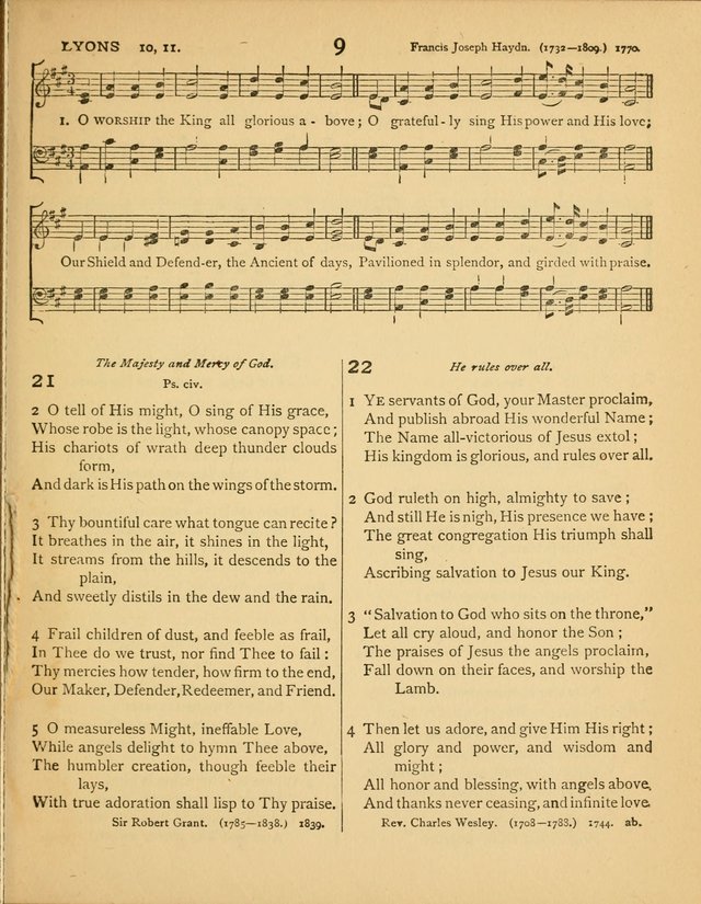 Songs of Praise: a selection of standard hymns and tunes for the Sunday-shcools and social meetings page 10