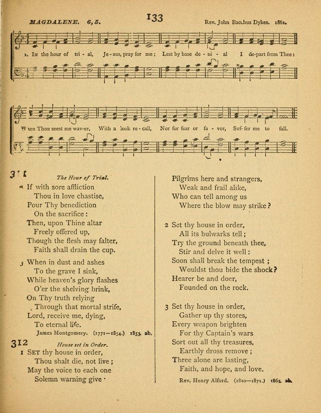 Songs of Praise: a selection of standard hymns and tunes for the Sunday-shcools and social meetings page 134