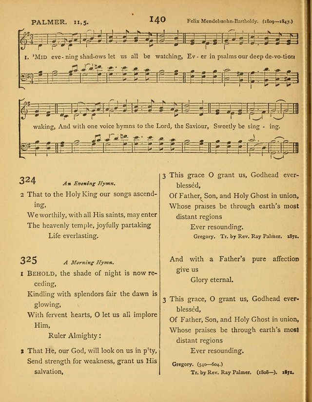 Songs of Praise: a selection of standard hymns and tunes for the Sunday-shcools and social meetings page 141