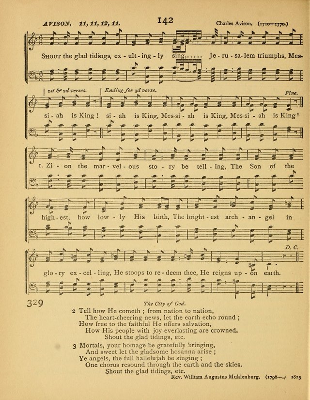 Songs of Praise: a selection of standard hymns and tunes for the Sunday-shcools and social meetings page 143