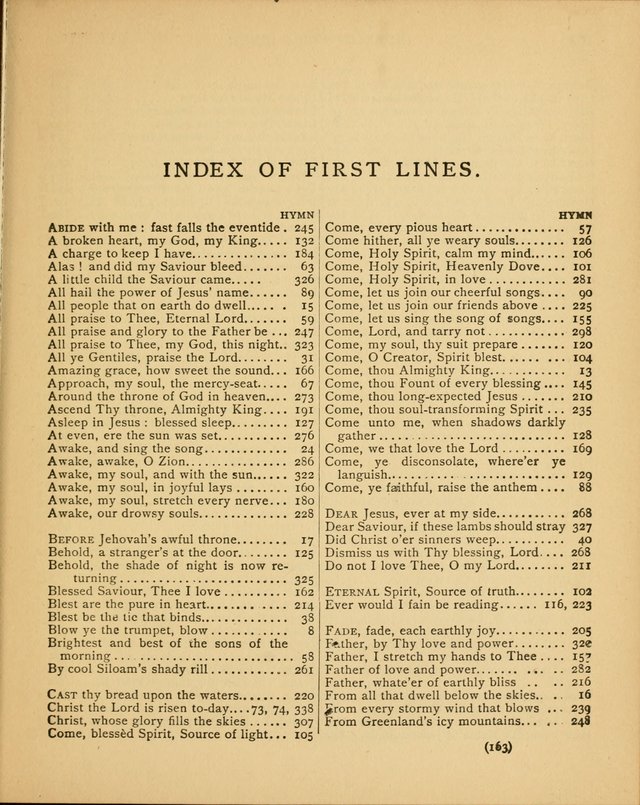 Songs of Praise: a selection of standard hymns and tunes for the Sunday-shcools and social meetings page 164