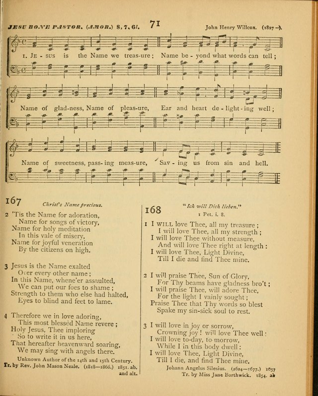 Songs of Praise: a selection of standard hymns and tunes for the Sunday-shcools and social meetings page 72