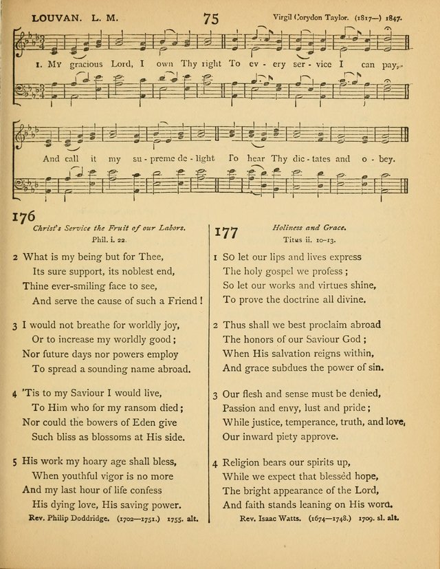 Songs of Praise: a selection of standard hymns and tunes for the Sunday-shcools and social meetings page 76