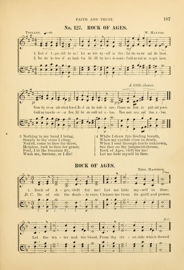 The Spirit of Praise: a collection of music with hymns for use in Sabbath-school services and church meetings page 109