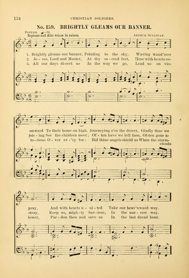 The Spirit of Praise: a collection of music with hymns for use in Sabbath-school services and church meetings page 136