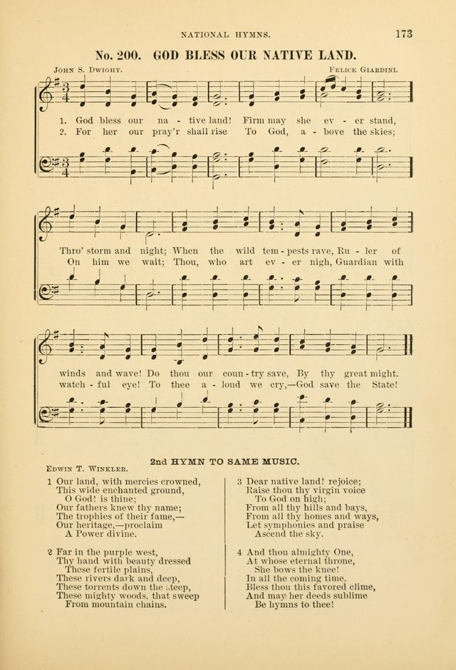 The Spirit of Praise: a collection of music with hymns for use in Sabbath-school services and church meetings page 175