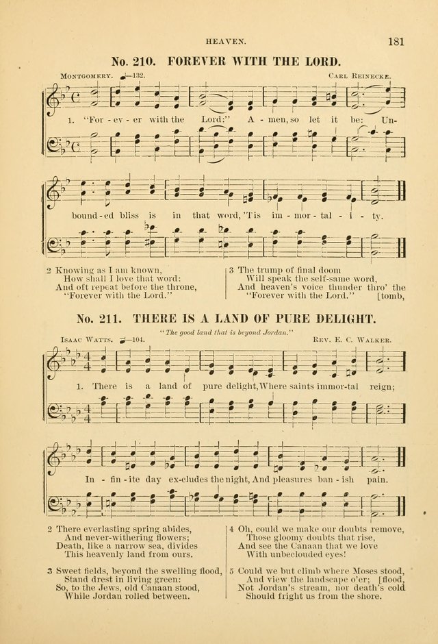 The Spirit of Praise: a collection of music with hymns for use in Sabbath-school services and church meetings page 183