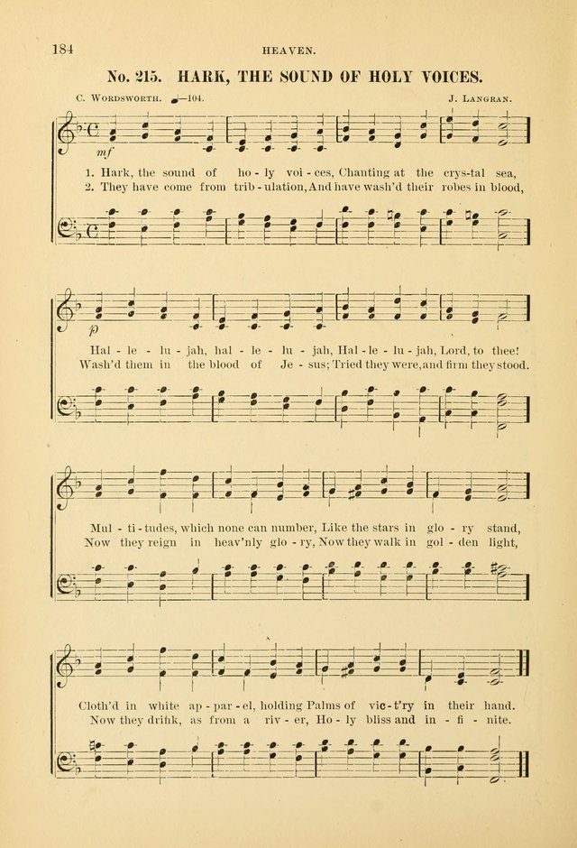 The Spirit of Praise: a collection of music with hymns for use in Sabbath-school services and church meetings page 186