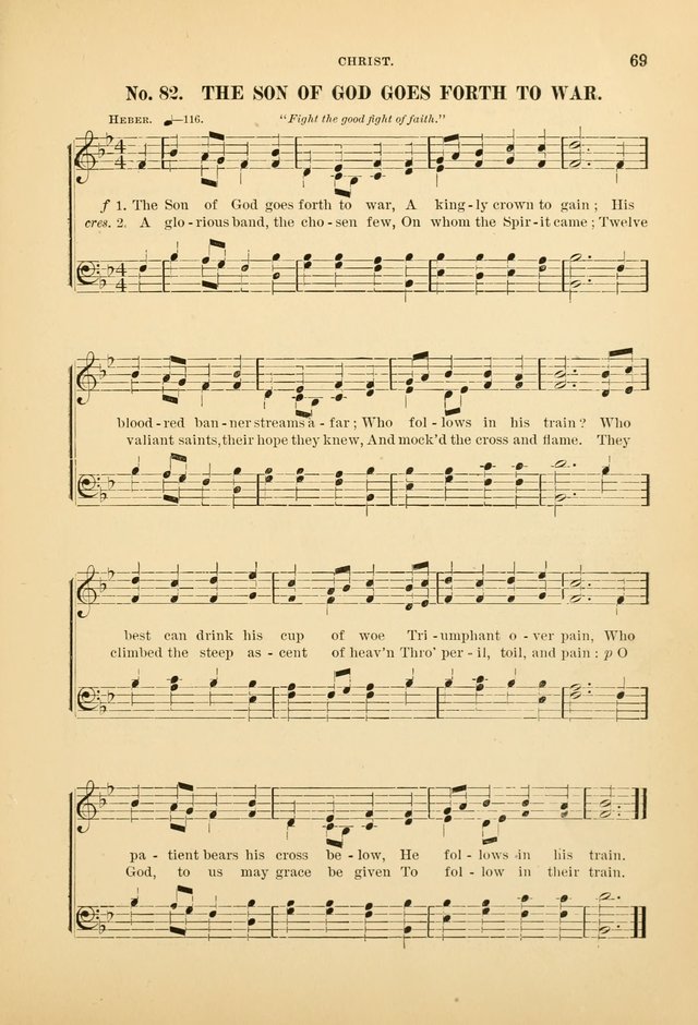 The Spirit of Praise: a collection of music with hymns for use in Sabbath-school services and church meetings page 71