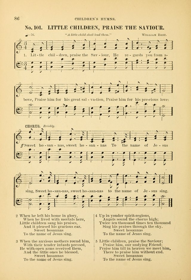 The Spirit of Praise: a collection of music with hymns for use in Sabbath-school services and church meetings page 88