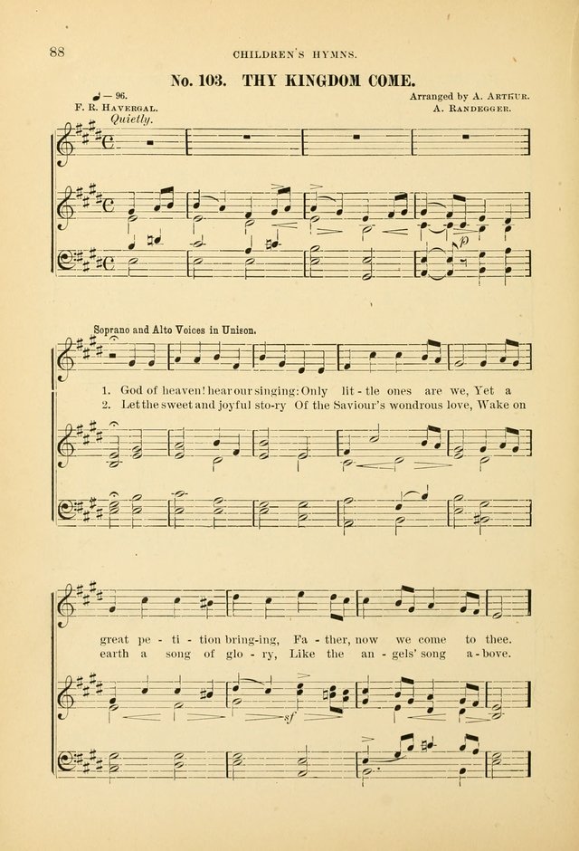 The Spirit of Praise: a collection of music with hymns for use in Sabbath-school services and church meetings page 90