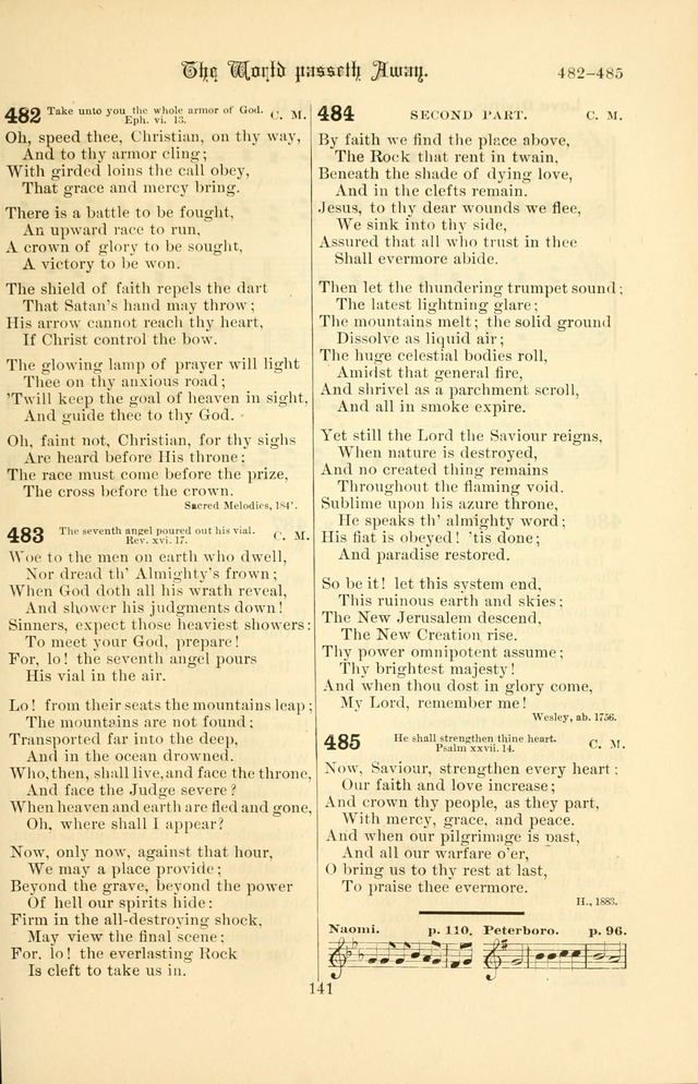 Songs of Pilgrimage: a hymnal for the churches of Christ (2nd ed.) page 141