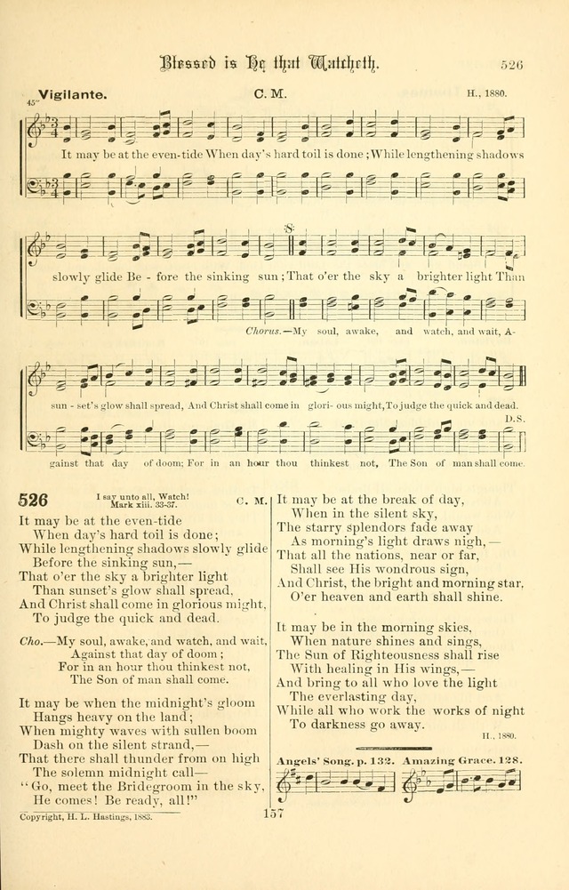 Songs of Pilgrimage: a hymnal for the churches of Christ (2nd ed.) page 157