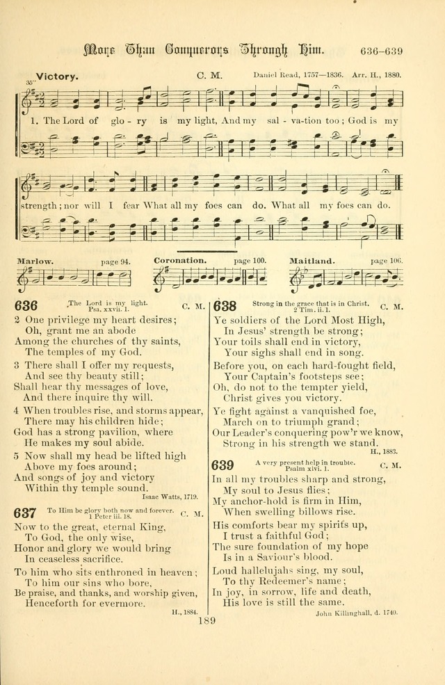 Songs of Pilgrimage: a hymnal for the churches of Christ (2nd ed.) page 189