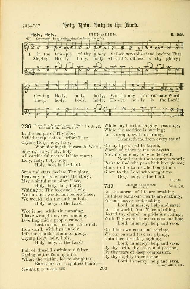 Songs of Pilgrimage: a hymnal for the churches of Christ (2nd ed.) page 230