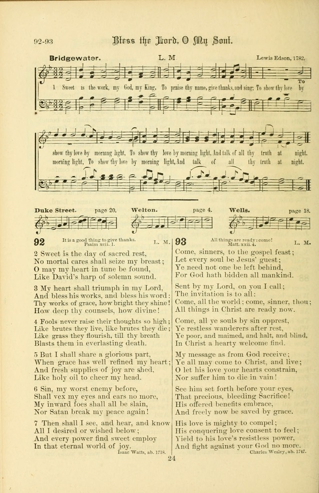 Songs of Pilgrimage: a hymnal for the churches of Christ (2nd ed.) page 24