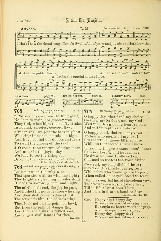 Songs of Pilgrimage: a hymnal for the churches of Christ (2nd ed.) page 244