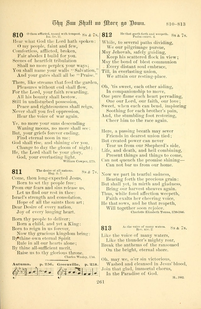 Songs of Pilgrimage: a hymnal for the churches of Christ (2nd ed.) page 261