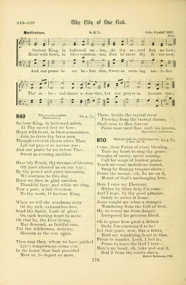 Songs of Pilgrimage: a hymnal for the churches of Christ (2nd ed.) page 276