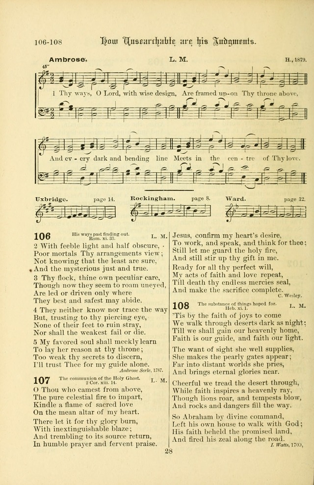 Songs of Pilgrimage: a hymnal for the churches of Christ (2nd ed.) page 28