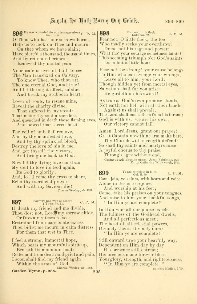 Songs of Pilgrimage: a hymnal for the churches of Christ (2nd ed.) page 295