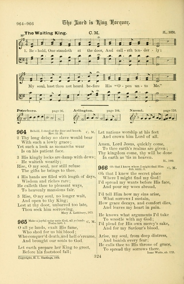 Songs of Pilgrimage: a hymnal for the churches of Christ (2nd ed.) page 324