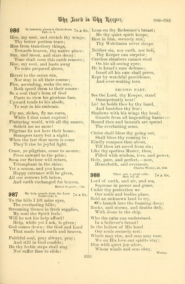 Songs of Pilgrimage: a hymnal for the churches of Christ (2nd ed.) page 333