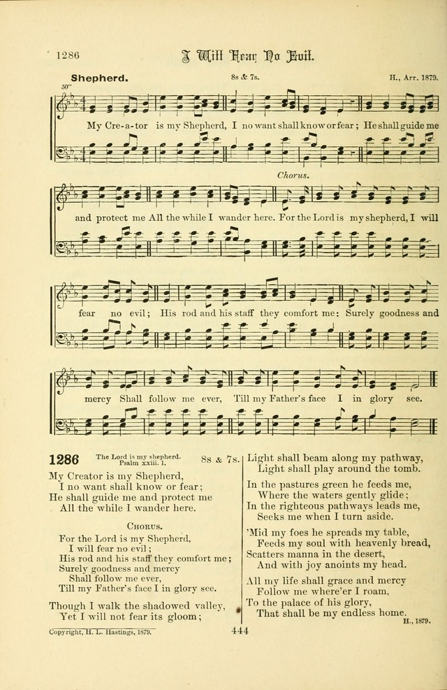 Songs of Pilgrimage: a hymnal for the churches of Christ (2nd ed.) page 444