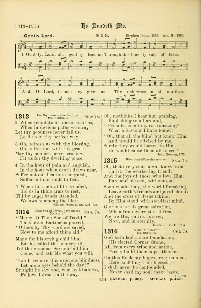 Songs of Pilgrimage: a hymnal for the churches of Christ (2nd ed.) page 454