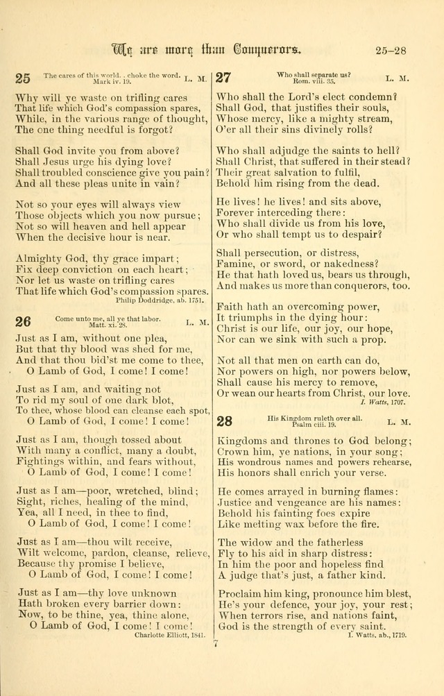 Songs of Pilgrimage: a hymnal for the churches of Christ (2nd ed.) page 7