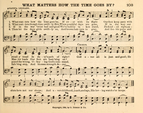 Songs of Promise: for Sunday schools, prayer, praise, and conference meetings page 103