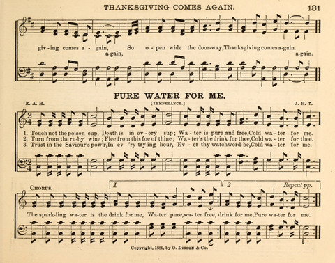 Songs of Promise: for Sunday schools, prayer, praise, and conference meetings page 131