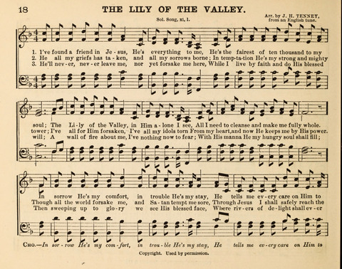 Songs of Promise: for Sunday schools, prayer, praise, and conference meetings page 18