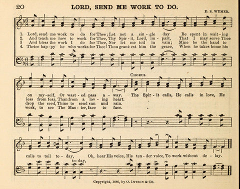 Songs of Promise: for Sunday schools, prayer, praise, and conference meetings page 20