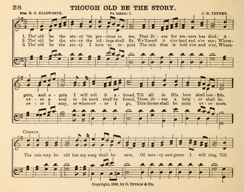 Songs of Promise: for Sunday schools, prayer, praise, and conference meetings page 28