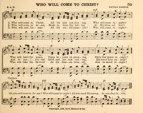 Songs of Promise: for Sunday schools, prayer, praise, and conference meetings page 59