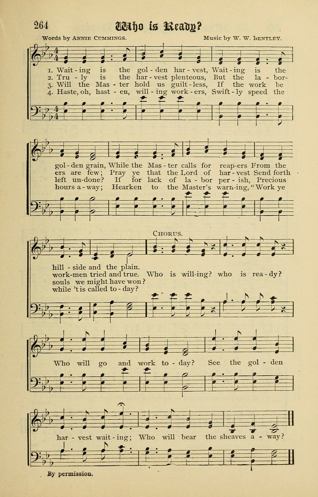 Songs of the Peacemaker: a collection of sacred songs and hymns for use in all services of the church, Sunday-school, home circle, and all kinds of evangelistic work page 245