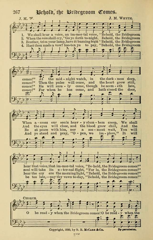 Songs of the Peacemaker: a collection of sacred songs and hymns for use in all services of the church, Sunday-school, home circle, and all kinds of evangelistic work page 248