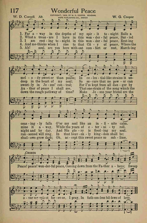 Songs of Praise page 117