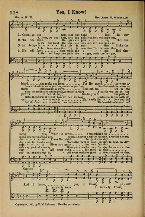 Songs of Praise page 118