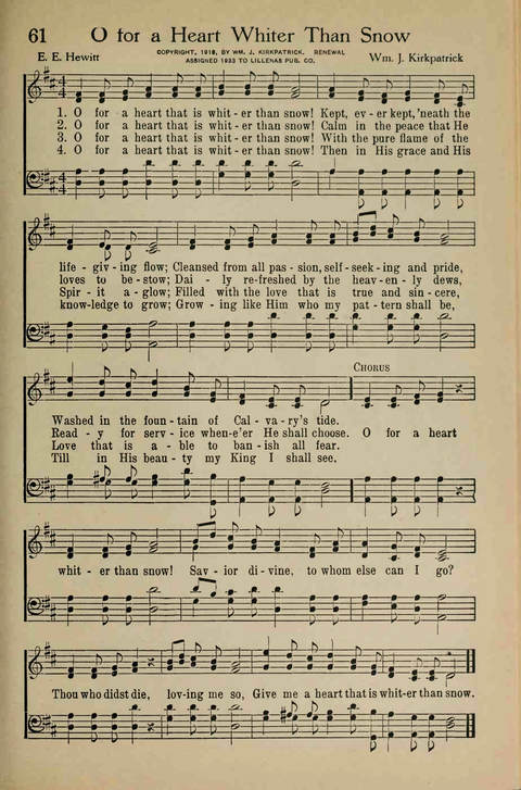 Songs of Praise page 61