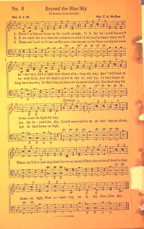 Songs of Praise No. 5: for conventions, singing socities, etx. page 9